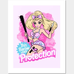 This Babe Uses Protection Posters and Art